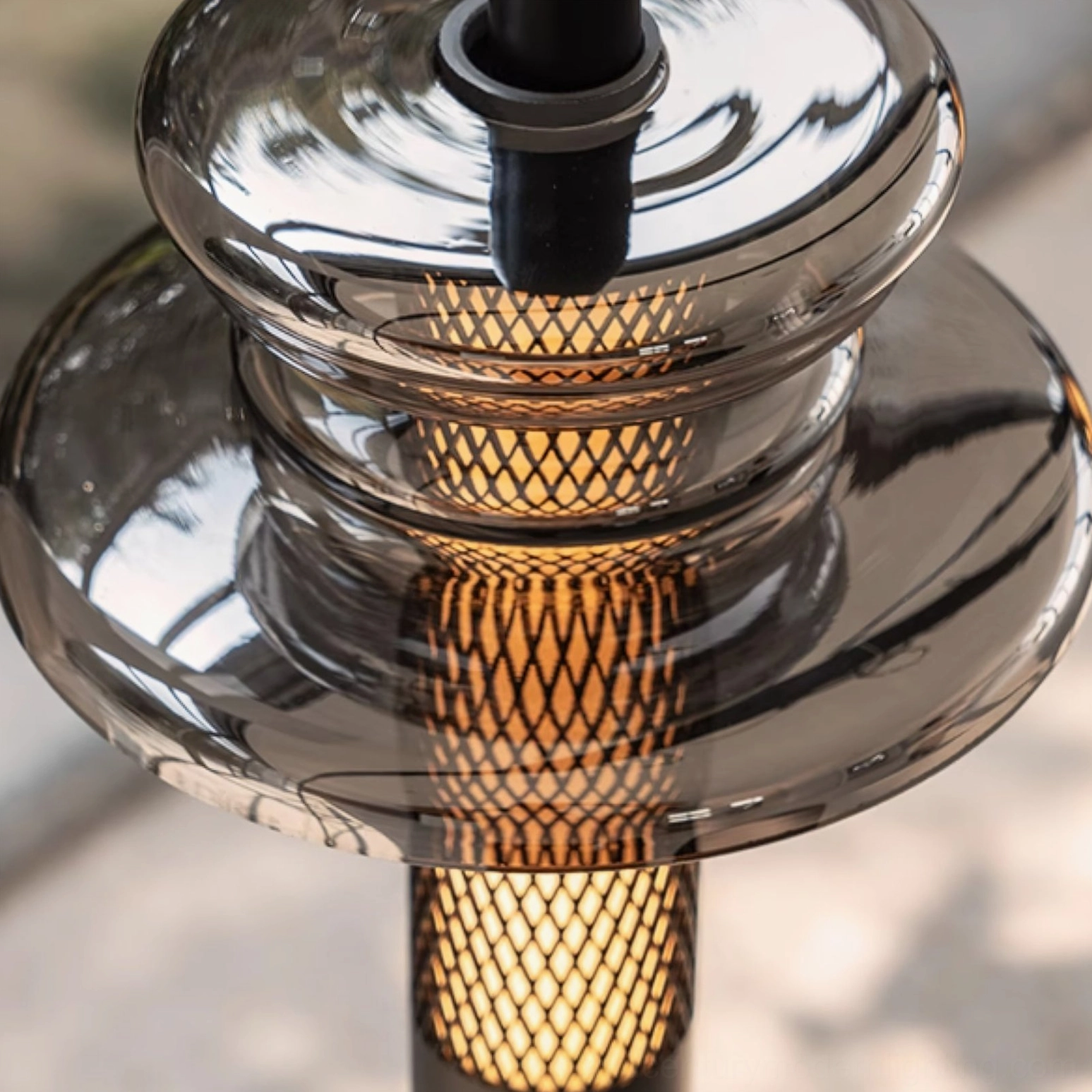 Float pendant light contemporary mid-century modern design perfect for minimalist interiors