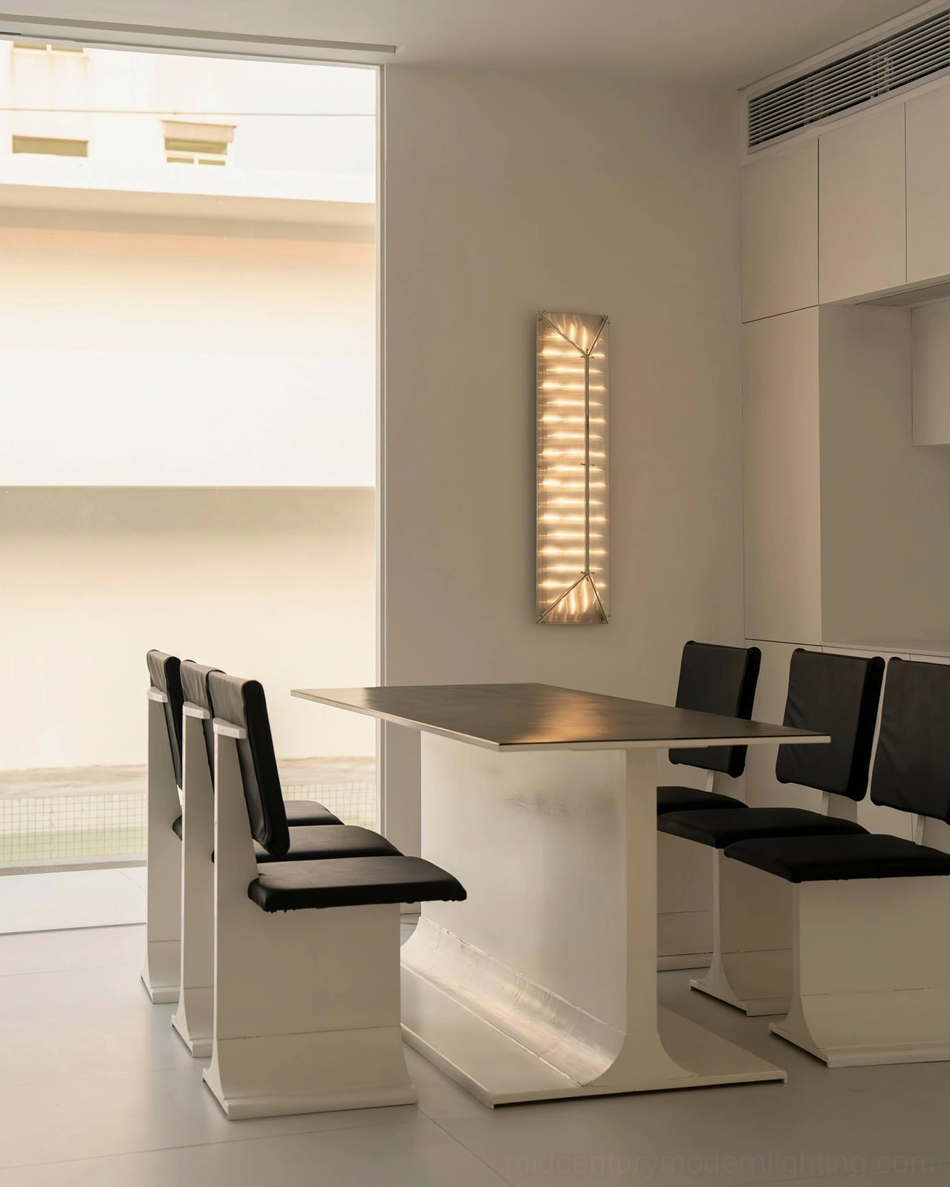 Fragment geometric wall lamp modern dining area minimalist warm light