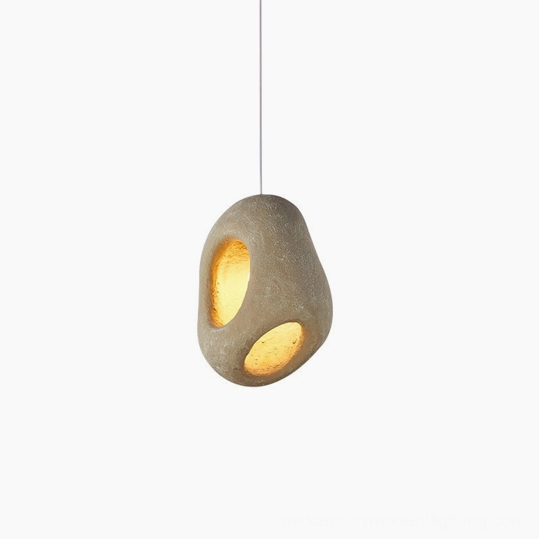 Fulvia yellow pendant lamp warm color warm ambient bedroom accent lighting fixture