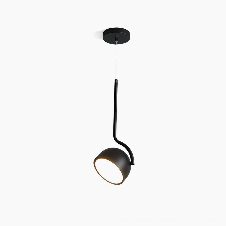 Furoku modern pendant light, mid-century contemporary Scandinavian design ceiling lamp