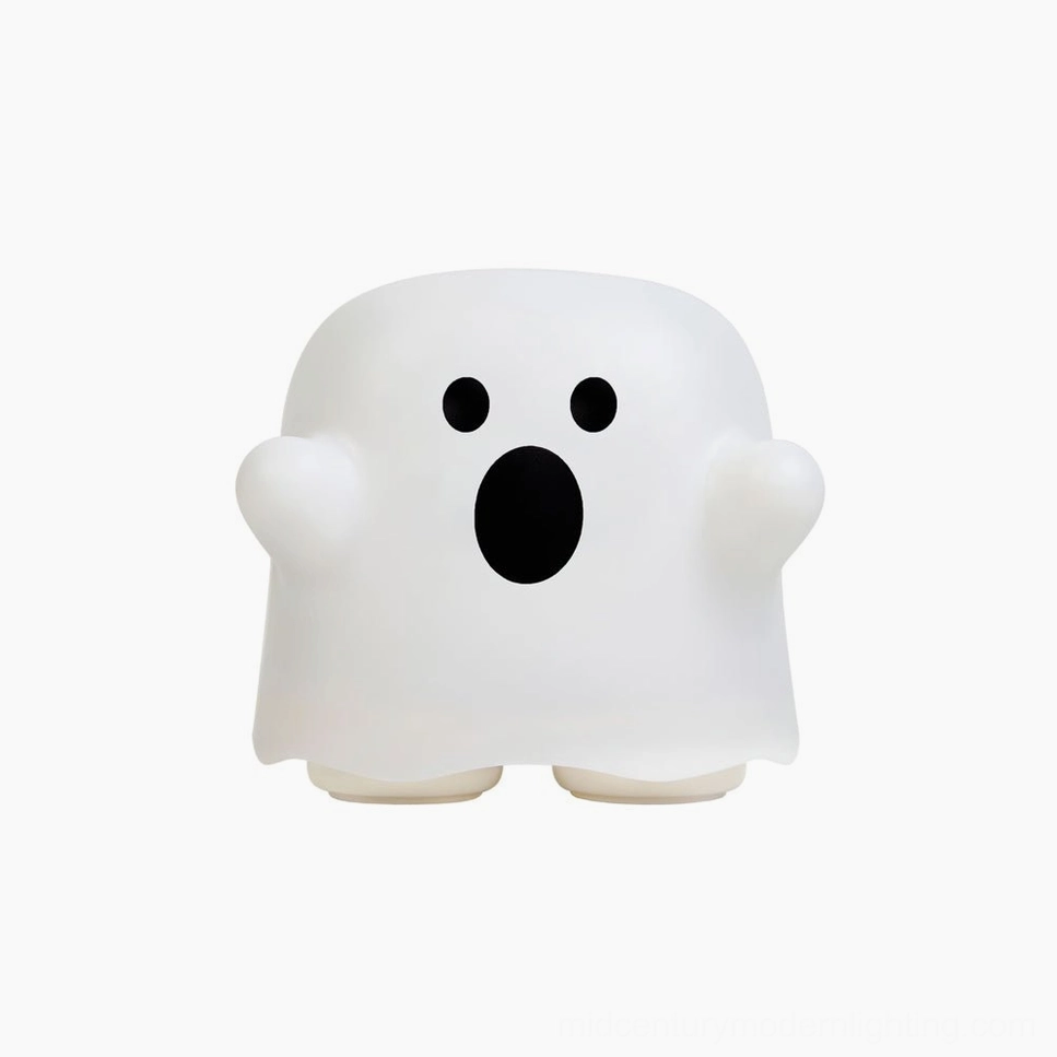 Ghost LED rechargeable table lamp model B with built-in battery and USB charging cable included