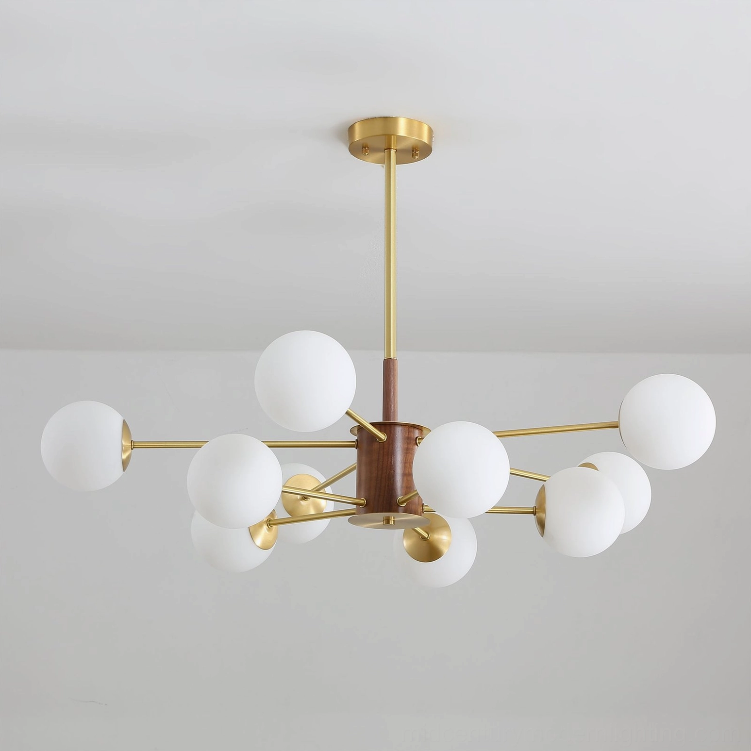 Gino sputnik-style chandelier 12-head maximum configuration statement lighting piece