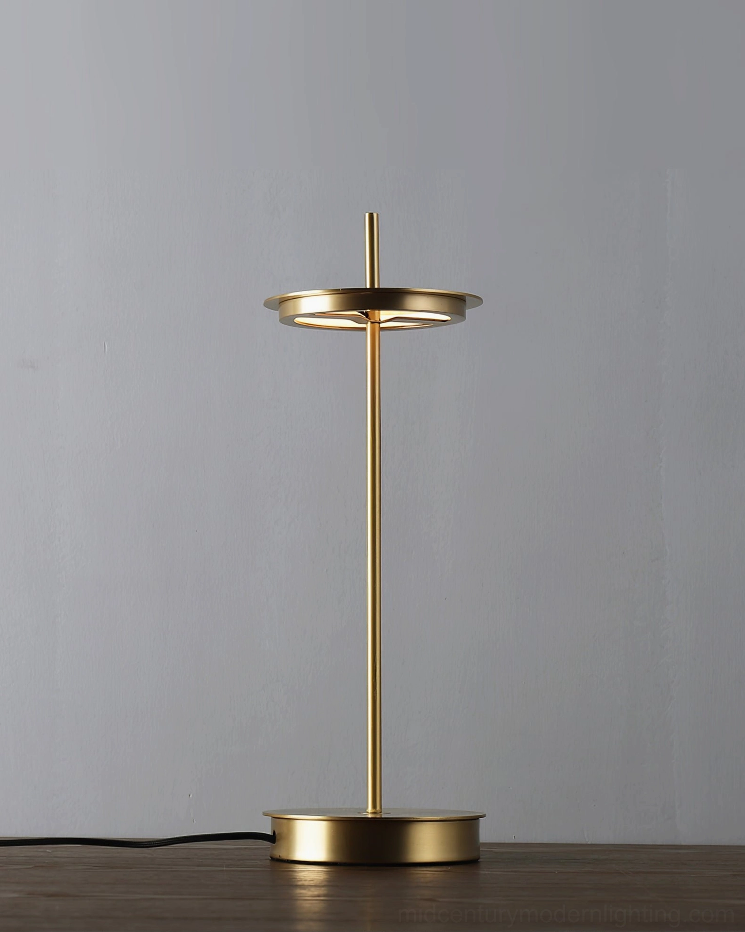 Warm-lit Giulietta table lamp creating soft ambient glow perfect for evening bedroom relaxation