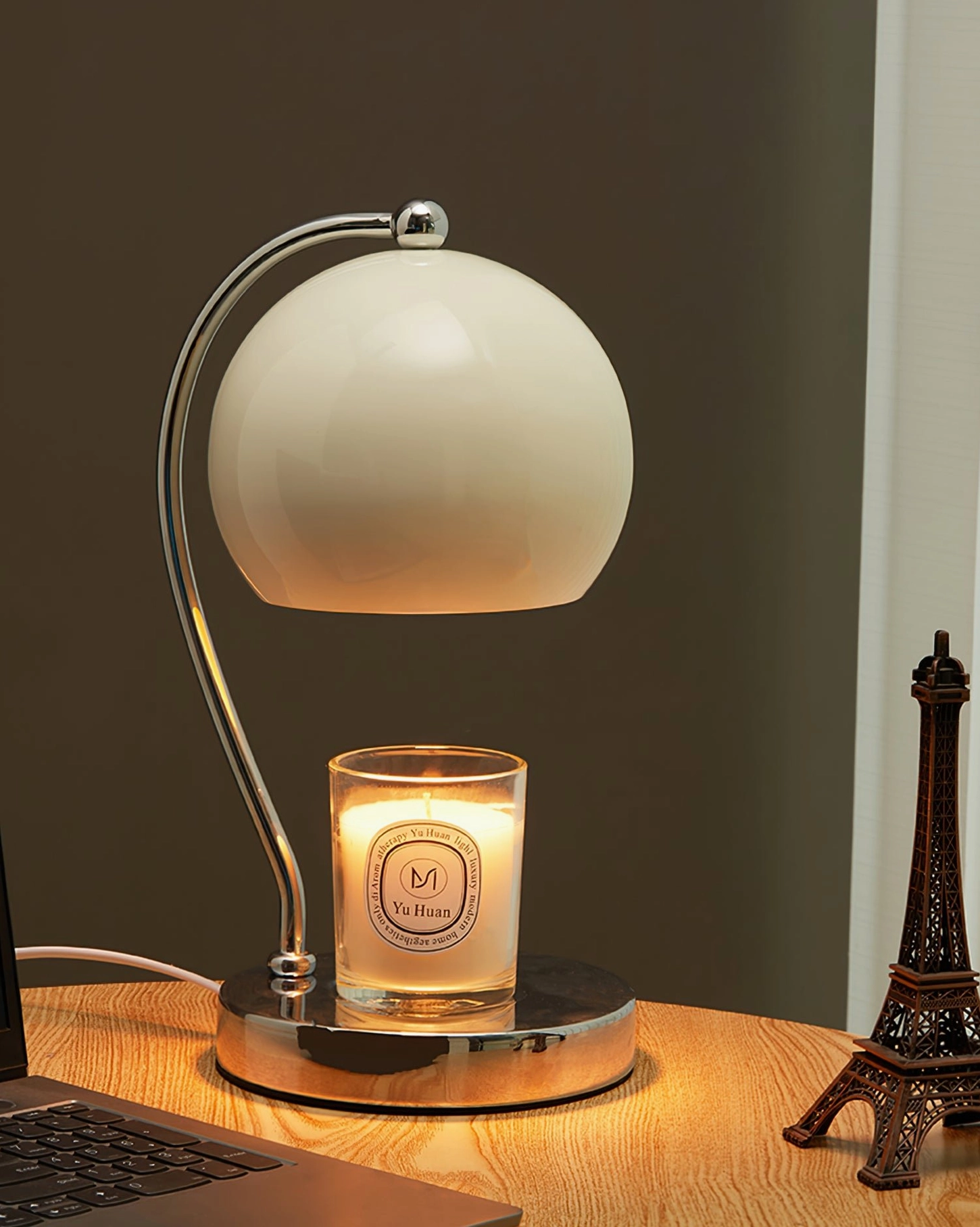 Modern minimalist sphere lamp compatible with multiple international electrical standards