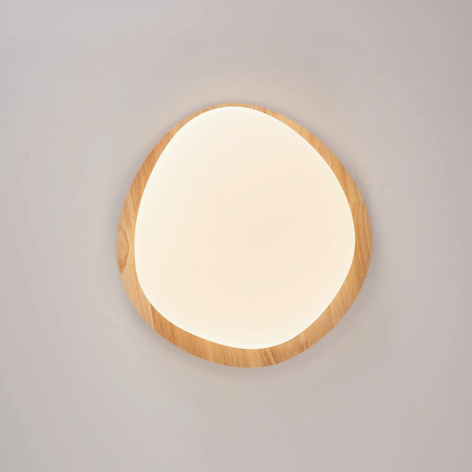 Gregg compact and standard size ceiling lamps side-by-side comparison, same low-profile height different diameter