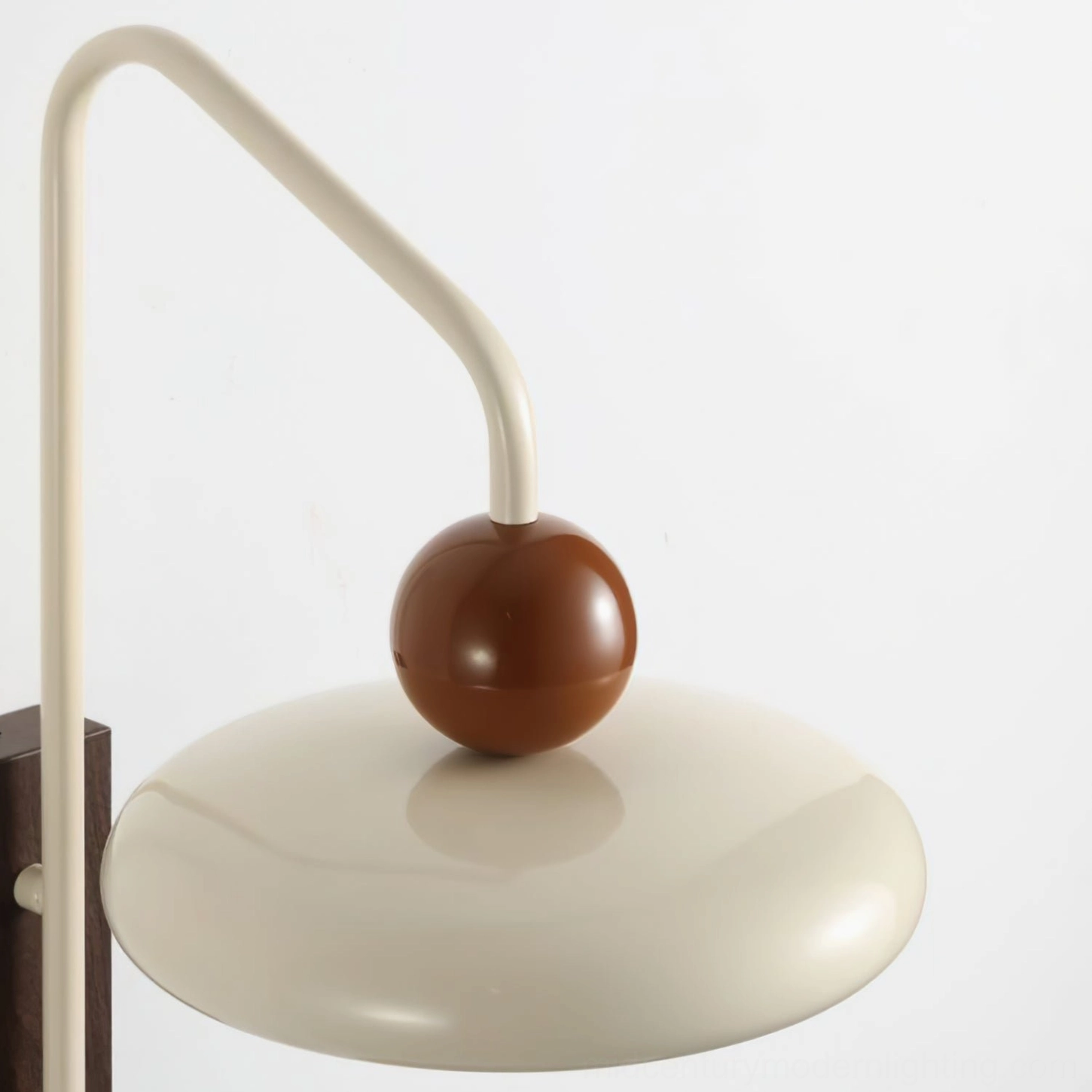 Grote wall-mounted sconce with shelf in multifunctional living space, modern Scandinavian style
