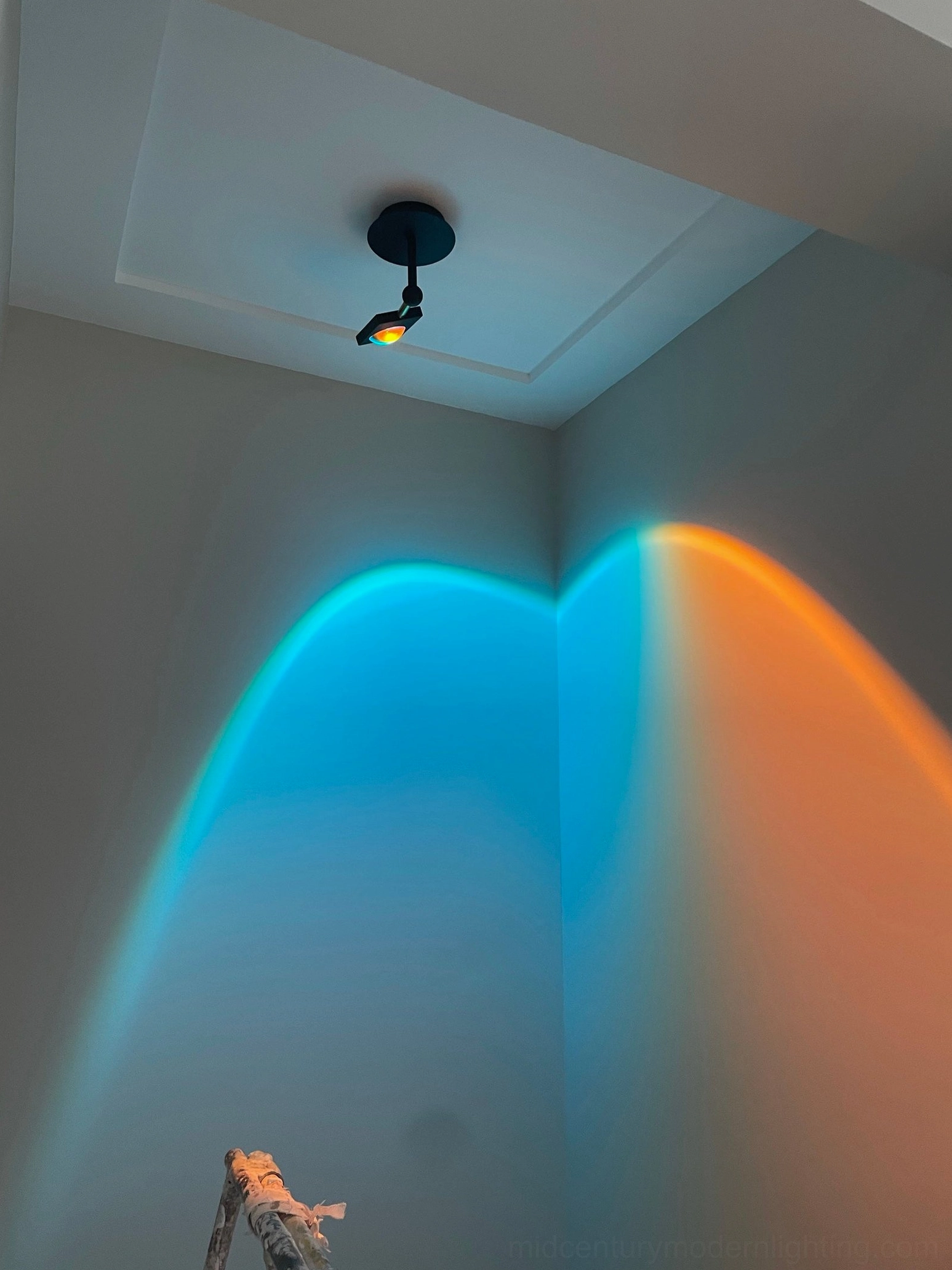 Sunset Halo Horizon mode projection artistic installation wall art mood lighting