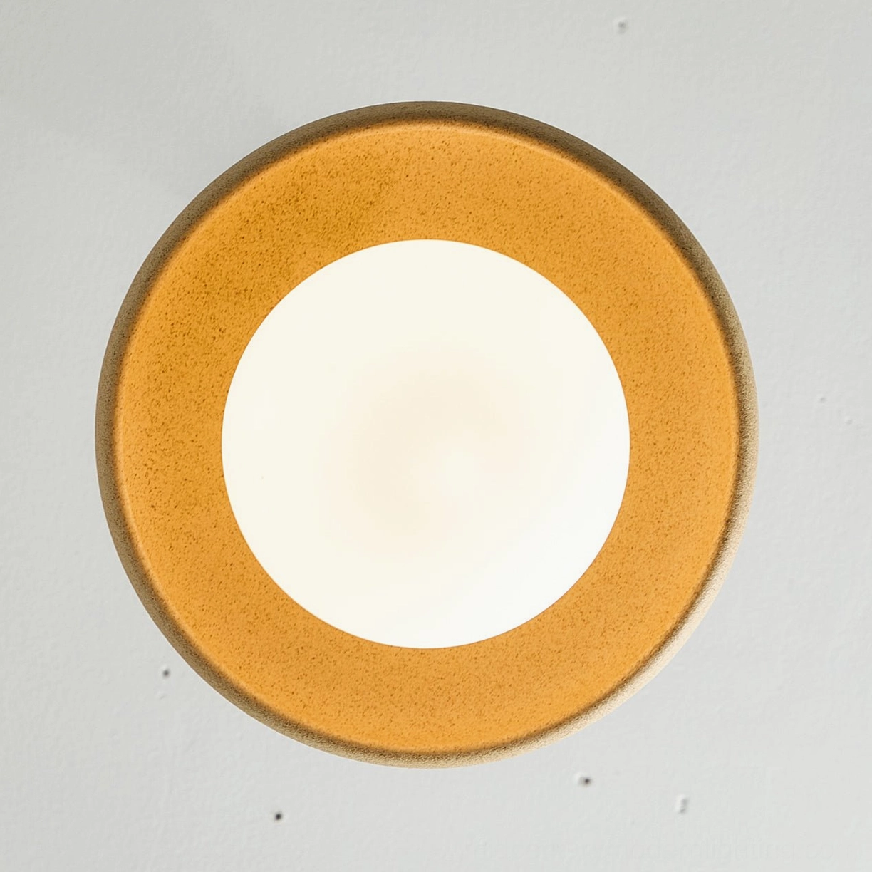 Humboldt walnut wood pendant light artisan craftsmanship close-up
