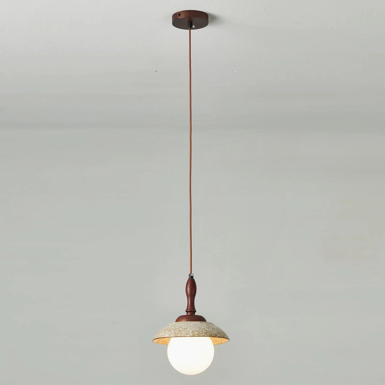 Humboldt pendant light installation mounting and ceiling fixture detail