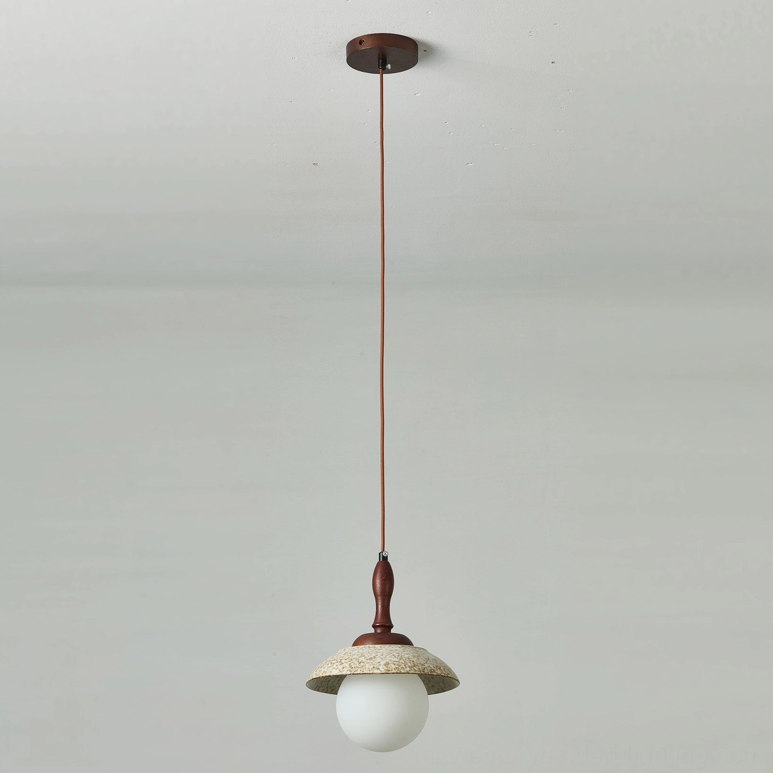 Humboldt mid-century modern pendant light size comparison and proportions