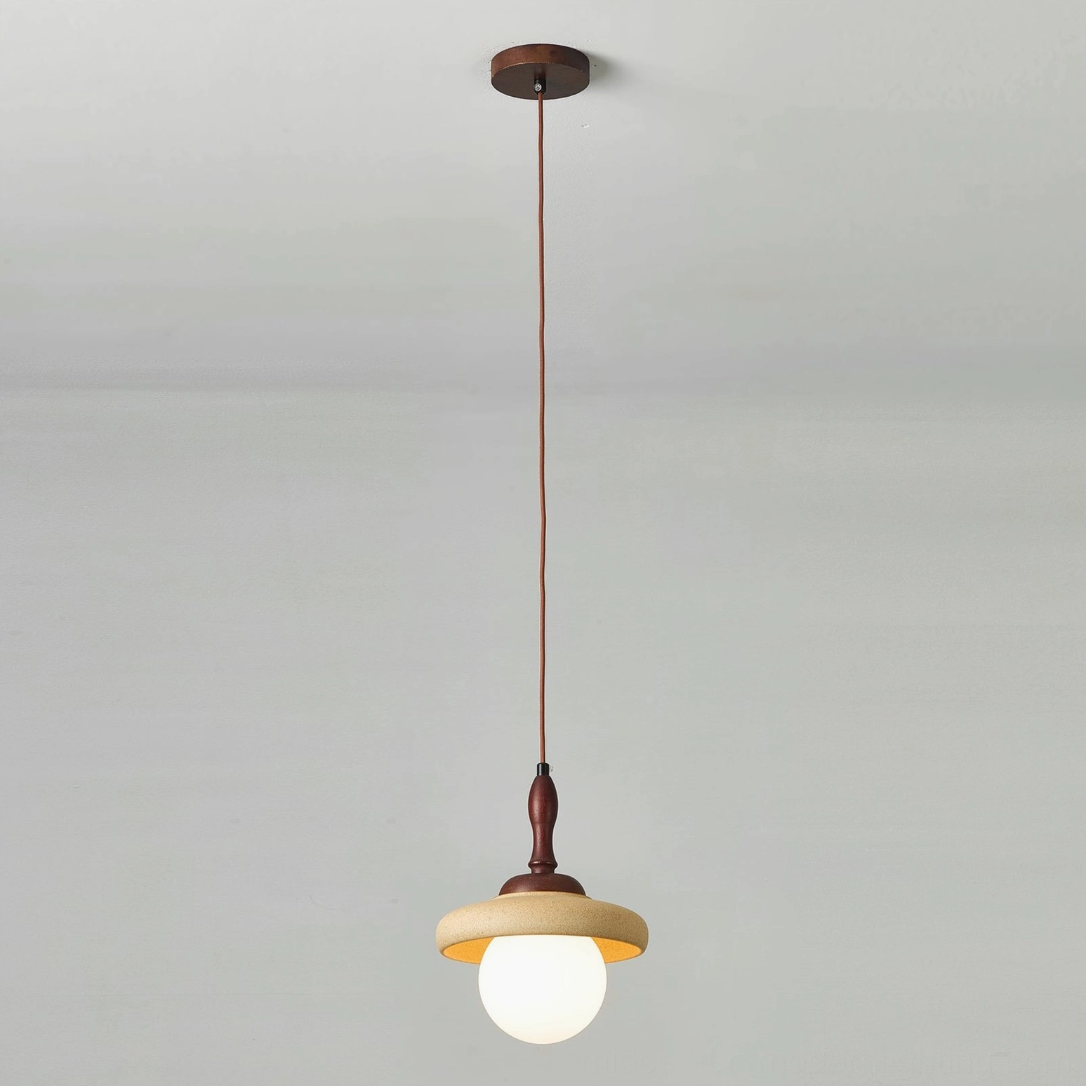 Humboldt mid-century pendant light color and material swatches specification
