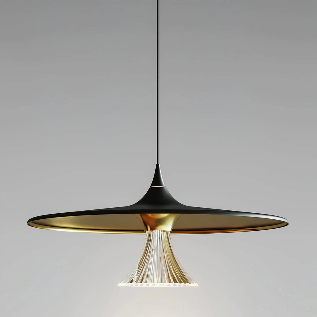 Ipho ceiling pendant lamp with intelligent optics and advanced light control system