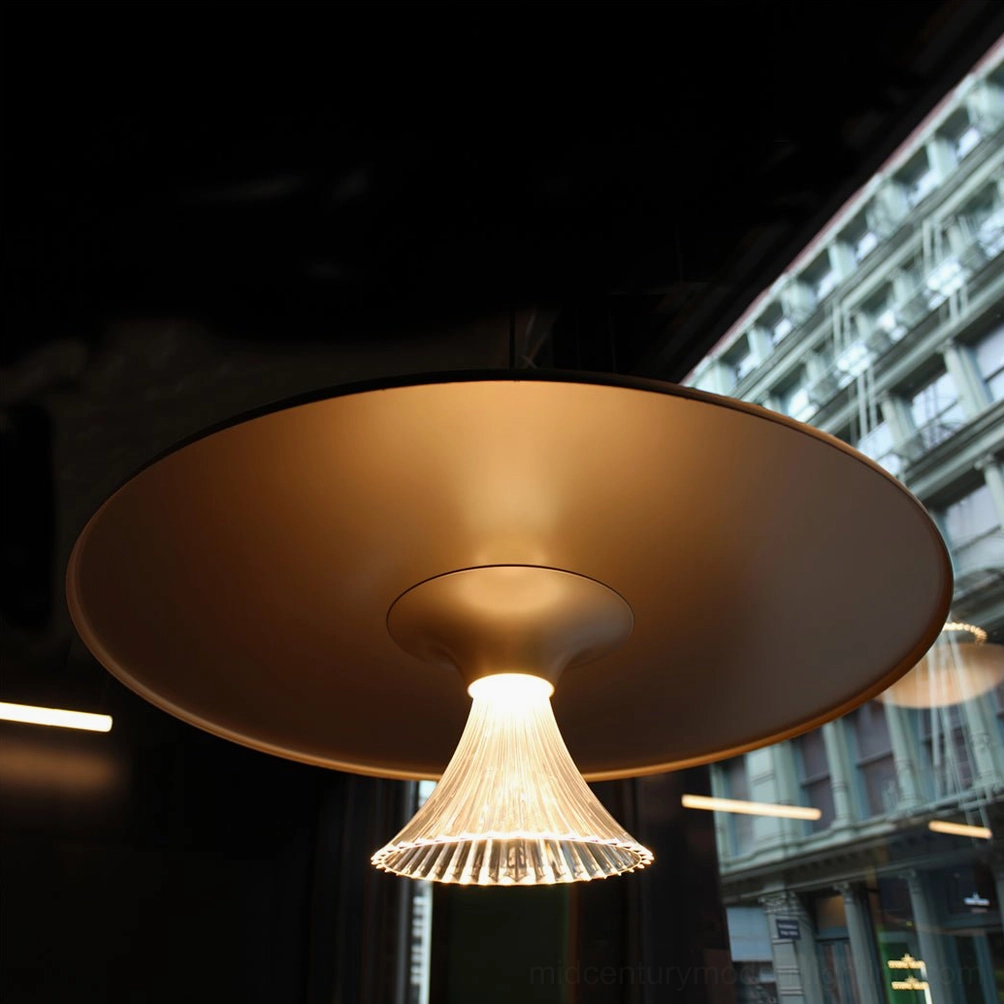 Ipho disc pendant light modern minimalist optical design contemporary home lighting