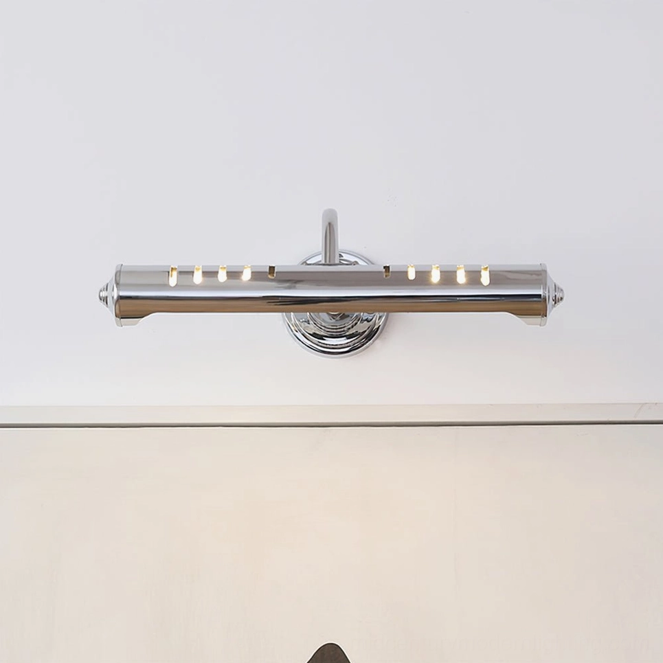 Joely chrome and brass wall lamp comparison showing both color finish options available