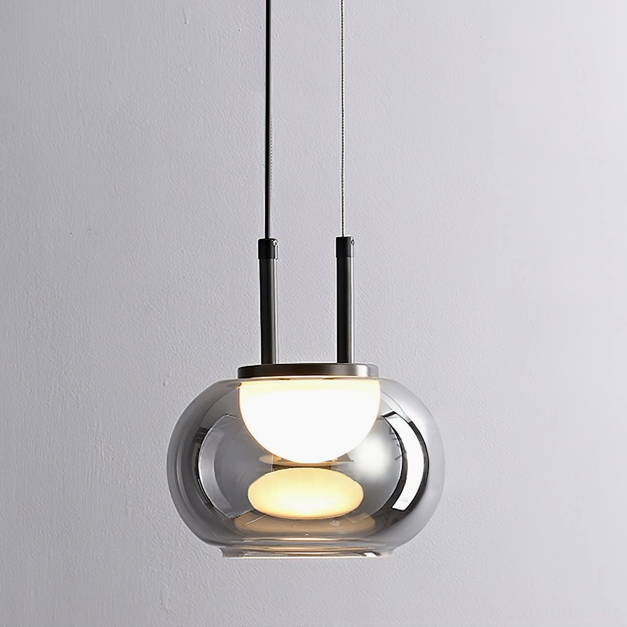 Johan mushroom-inspired pendant light fixture architectural detail studio
