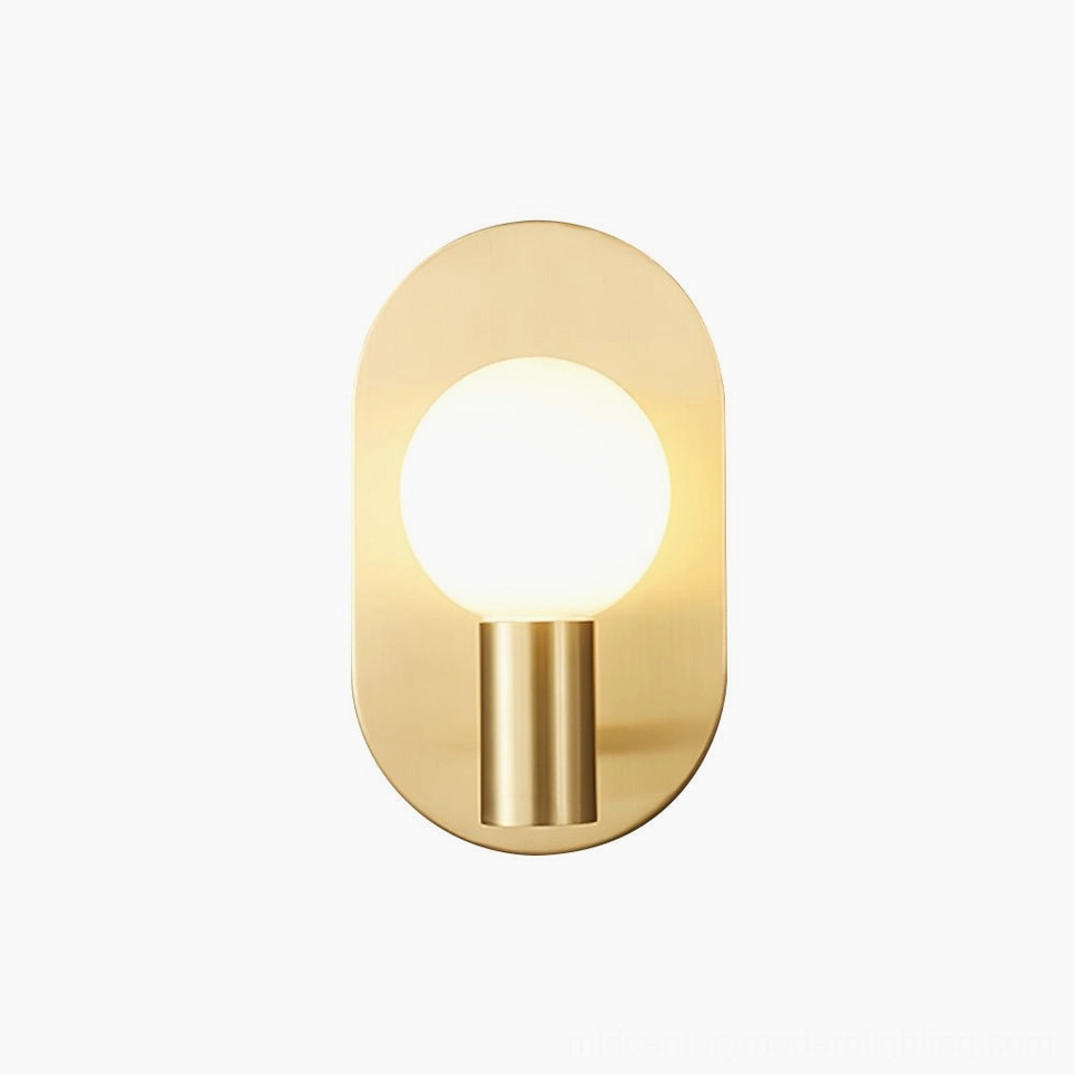 Kalux wall sconce compact size ideal for bedroom accent lighting and modern home decor styling