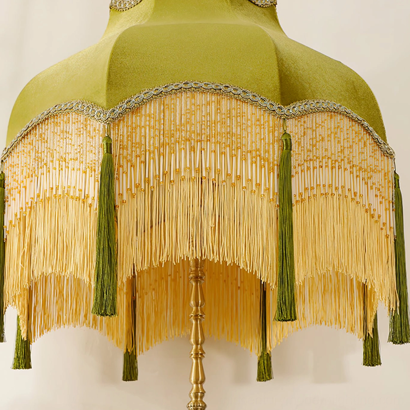 Kennedy mid-century modern floor lamp in contemporary interior mixing vintage and modern elements