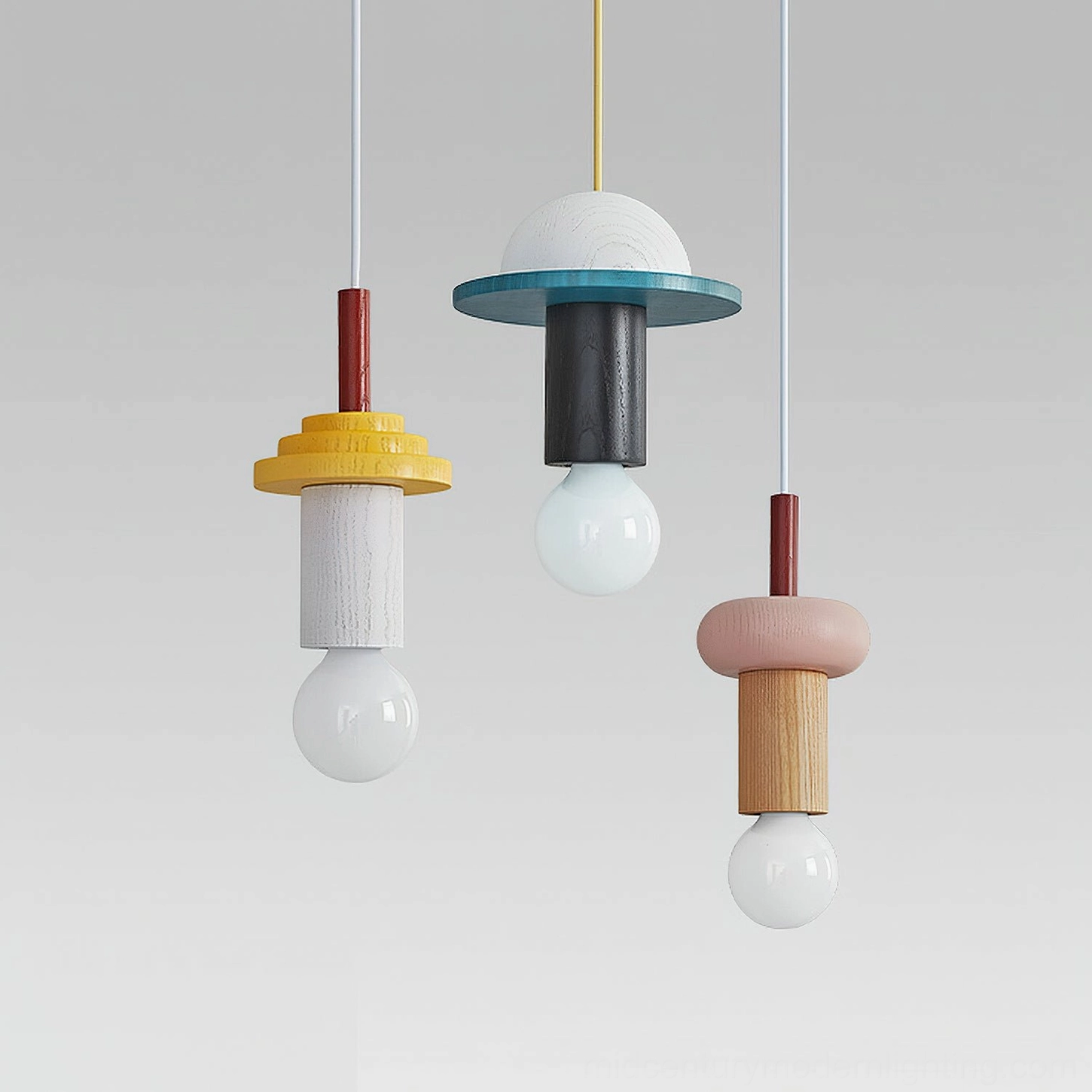 Klee geometric pendant light installed in contemporary home setting demonstrating versatility