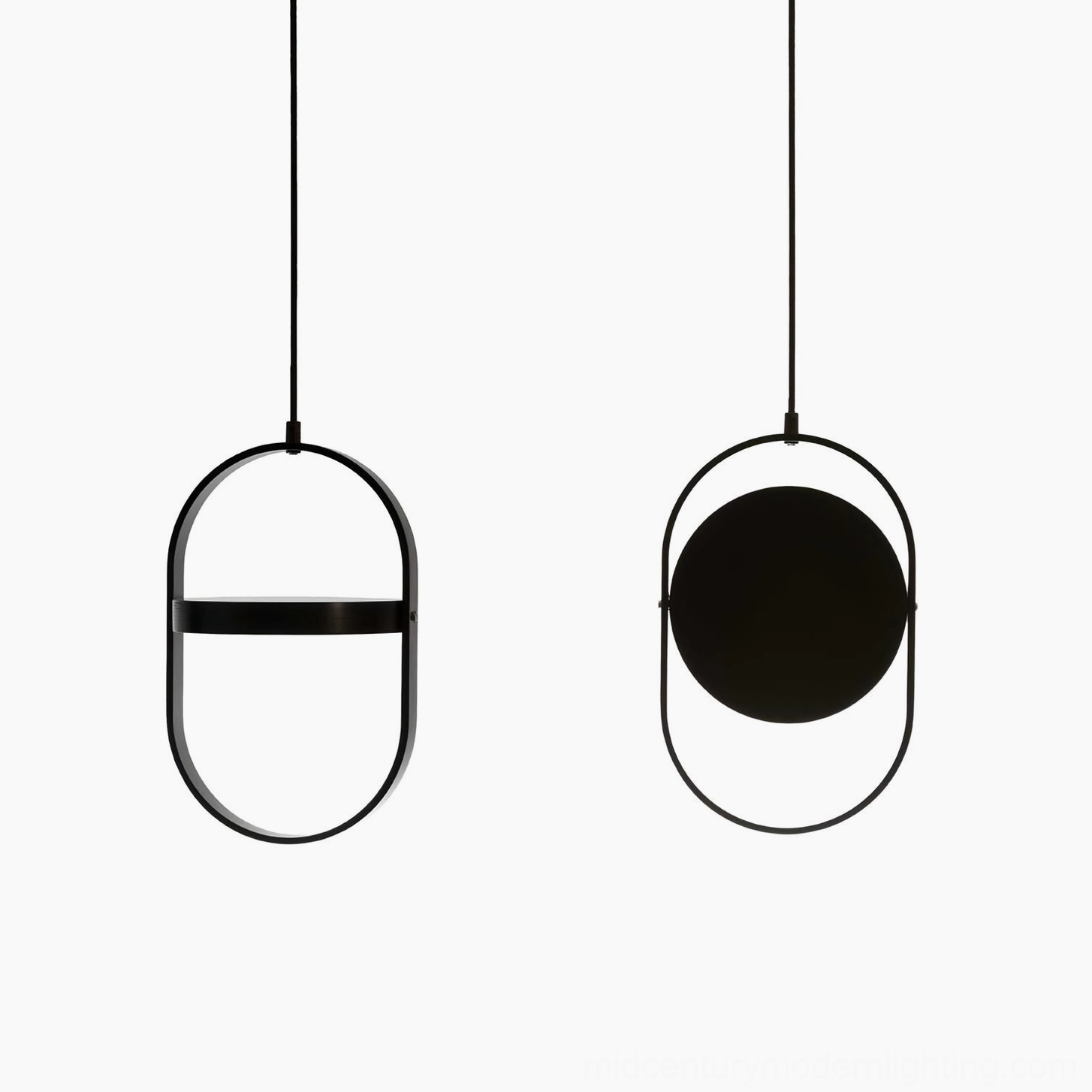 Kuu rotatable pendant light architectural design focus on form and function