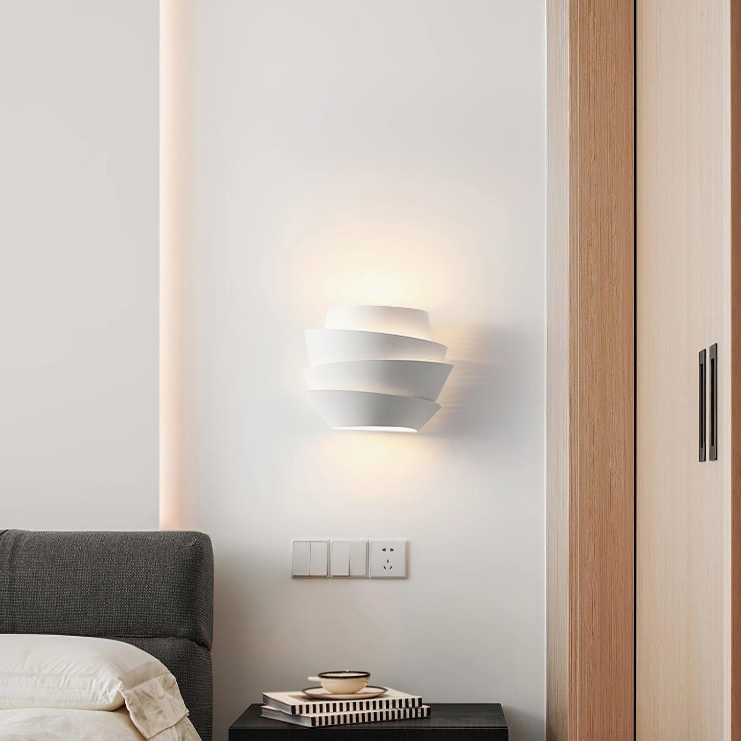 Le Soleil contemporary sconce architectural wall lighting mid-century modern
