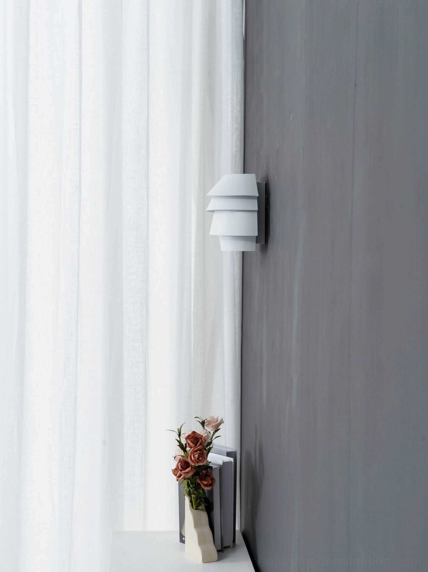 Le Soleil contemporary wall sconce mid-century modern minimalist style
