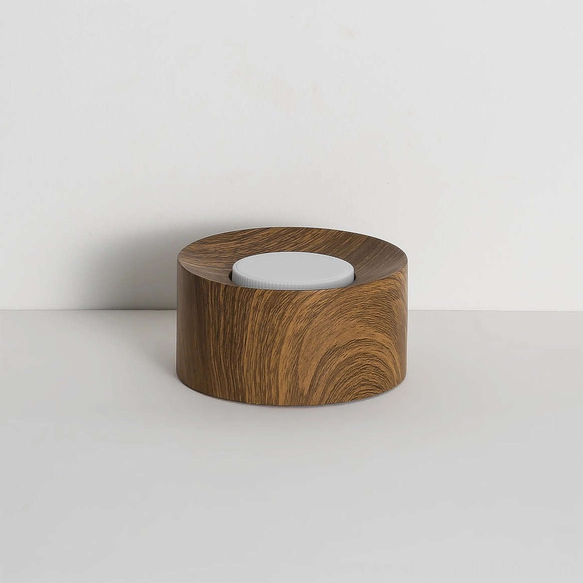 Loris single ceiling light grey marble finish product photography