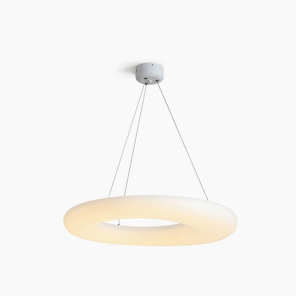Magoo cloud pendant ceiling light matte white modern design suspended fixture