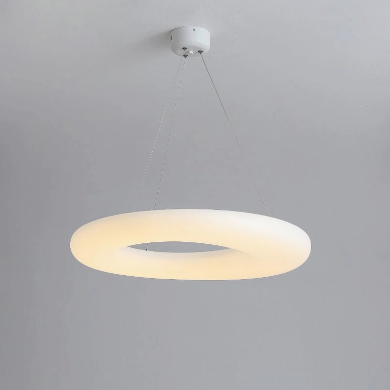 Magoo LED pendant lamp available in three sizes for modern living spaces