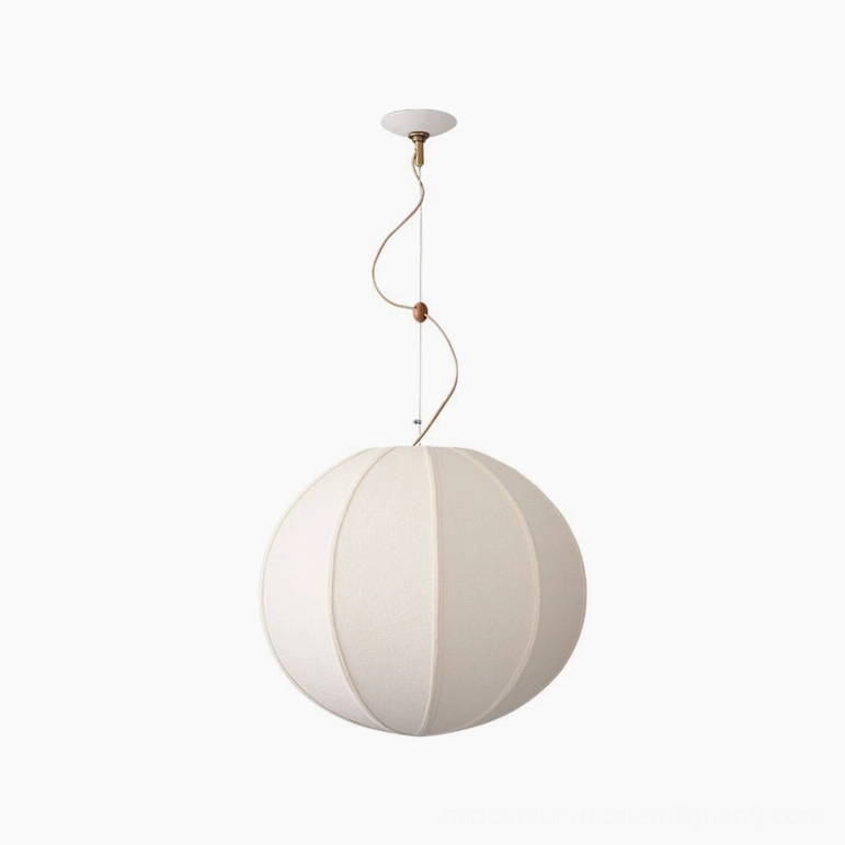 Medium 40cm Yaratam spherical pendant light - contemporary minimalist hanging fixture