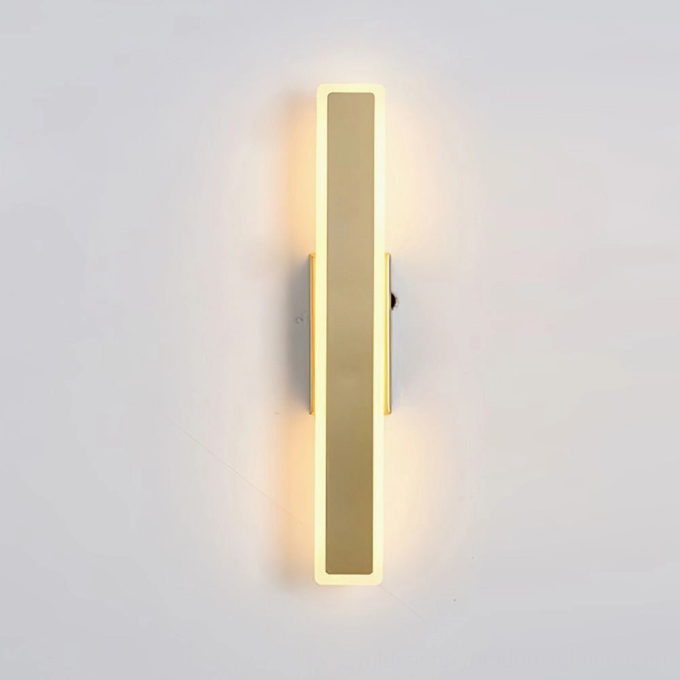 Mel wall sconce modern LED fixture - geometric minimalist contemporary design accent