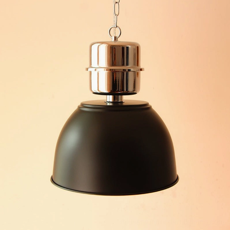 Minisol matte black metal pendant shade modern minimalist lighting fixture
