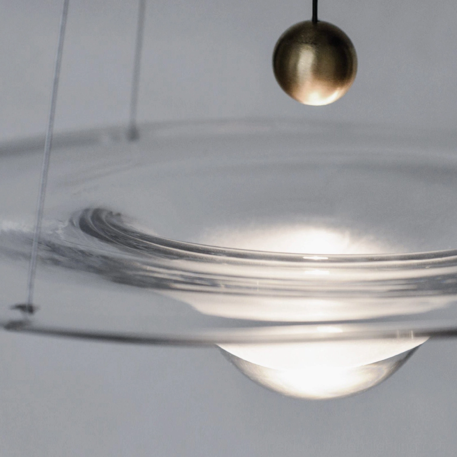 Momento pendant light mid-century modern interior design setting with complementary furnishings