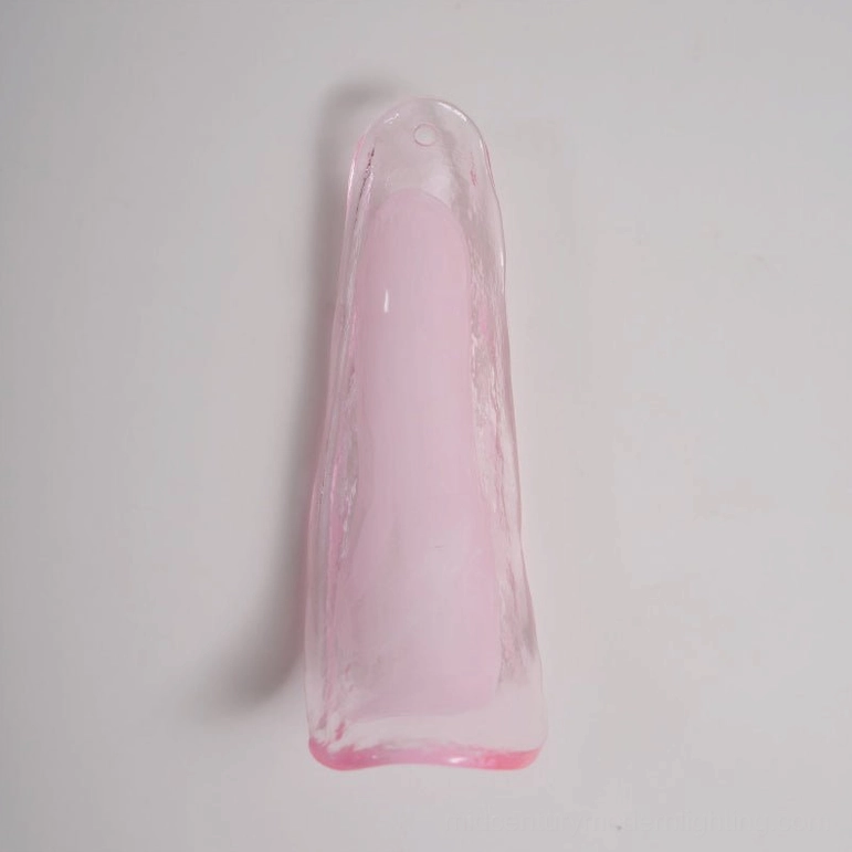 Murano Petal chandelier with Pink Cloud hand-blown glass, romantic contemporary ceiling light fixture