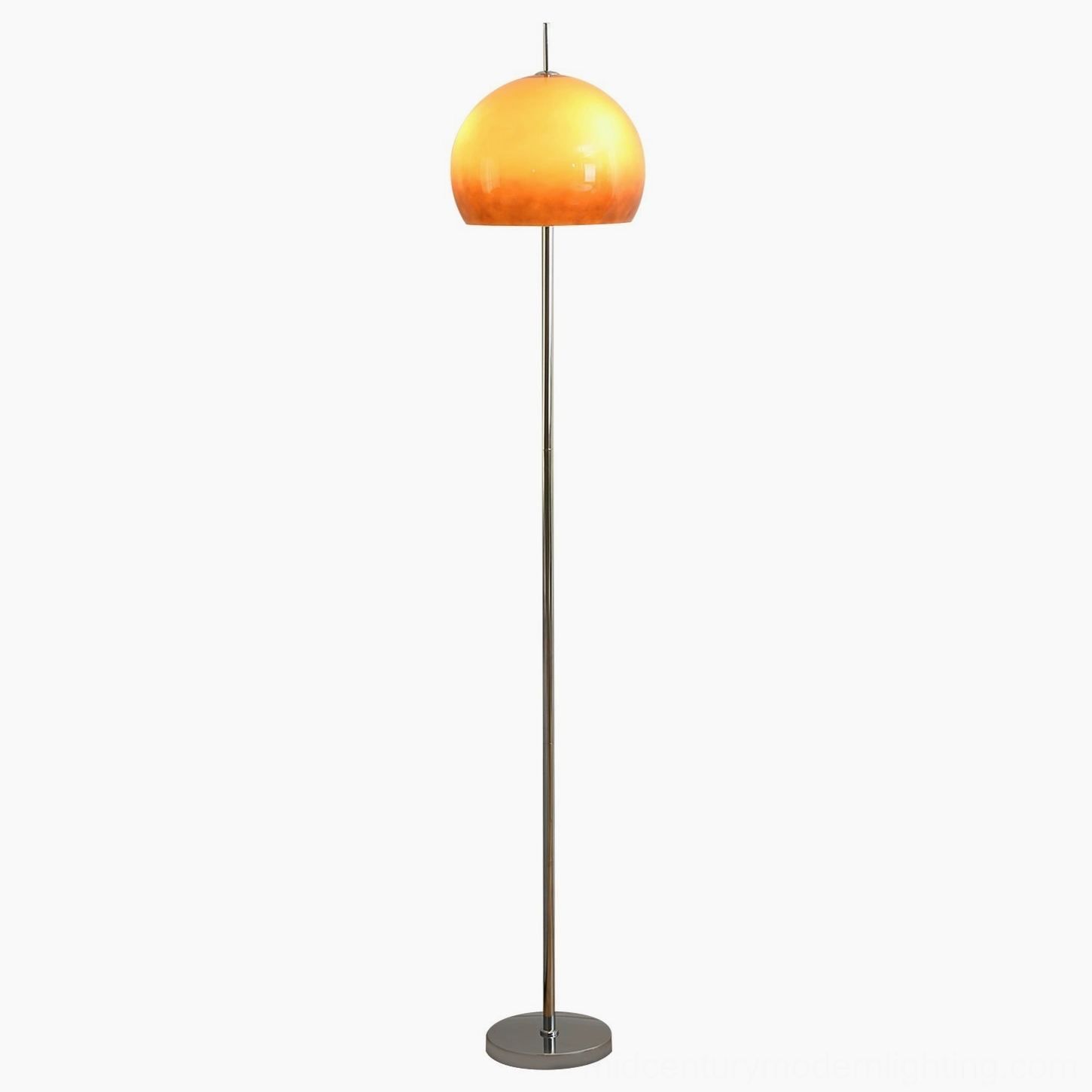 Mushroom floor lamp showing durability and construction quality details