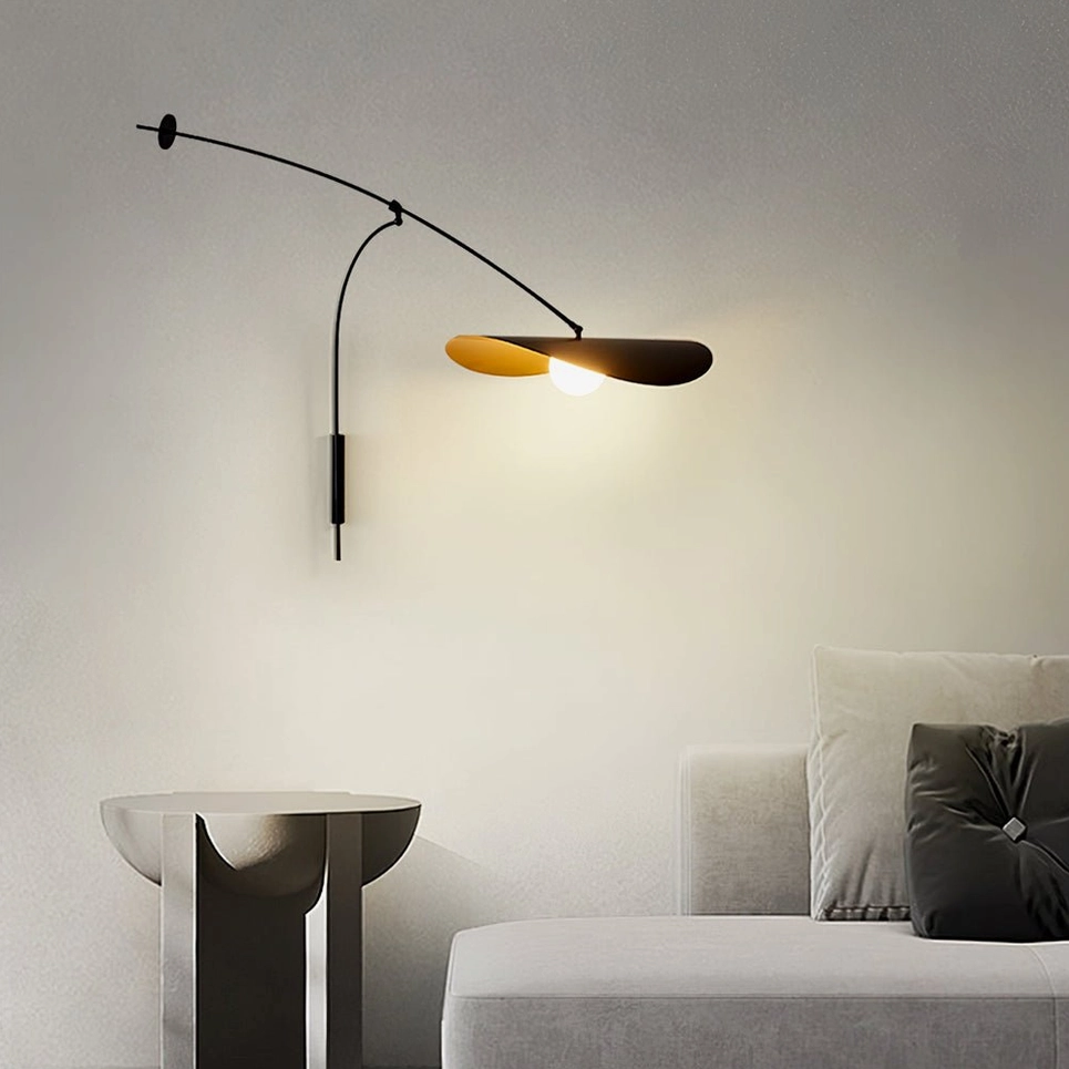 Myrna wall lamp renter-friendly installation, no hardwiring required removable