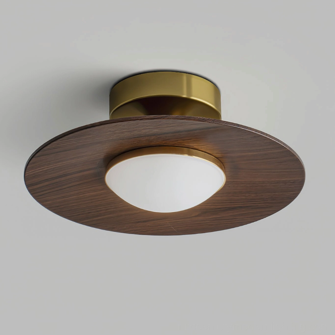 Olav mid-century modern ceiling light fixture architectural detail photography