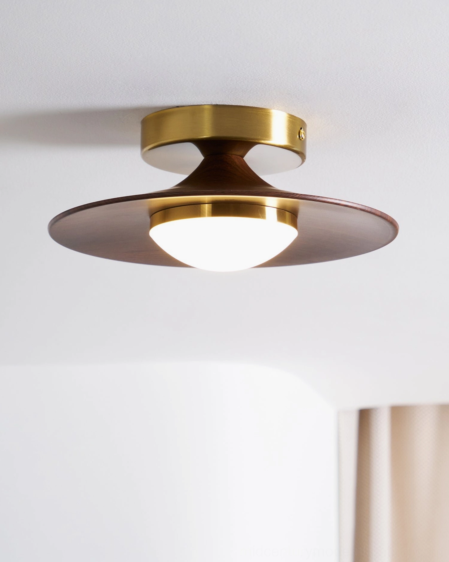 Olav ceiling lamp compact profile low-height semi-flush design hallway lighting