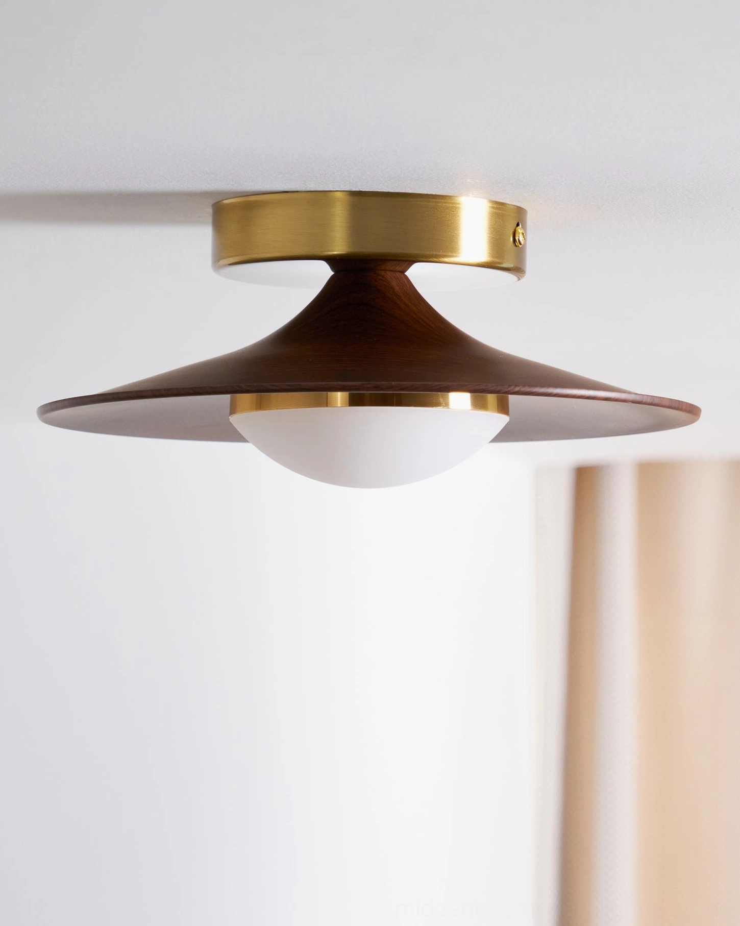 Olav flush mount ceiling lamp scale size reference diameter height dimensions