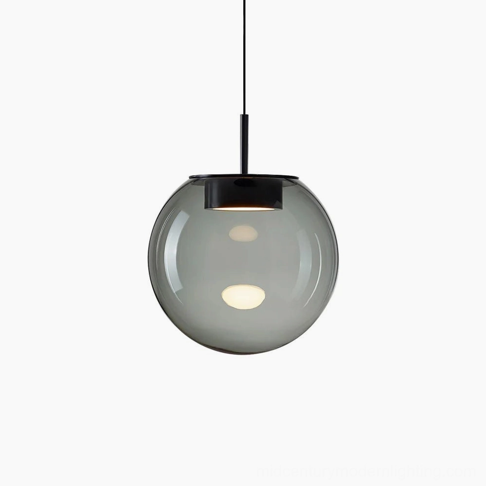 Orbis pendant lamps multiple sizes - small medium large comparison geometric minimalist spheres
