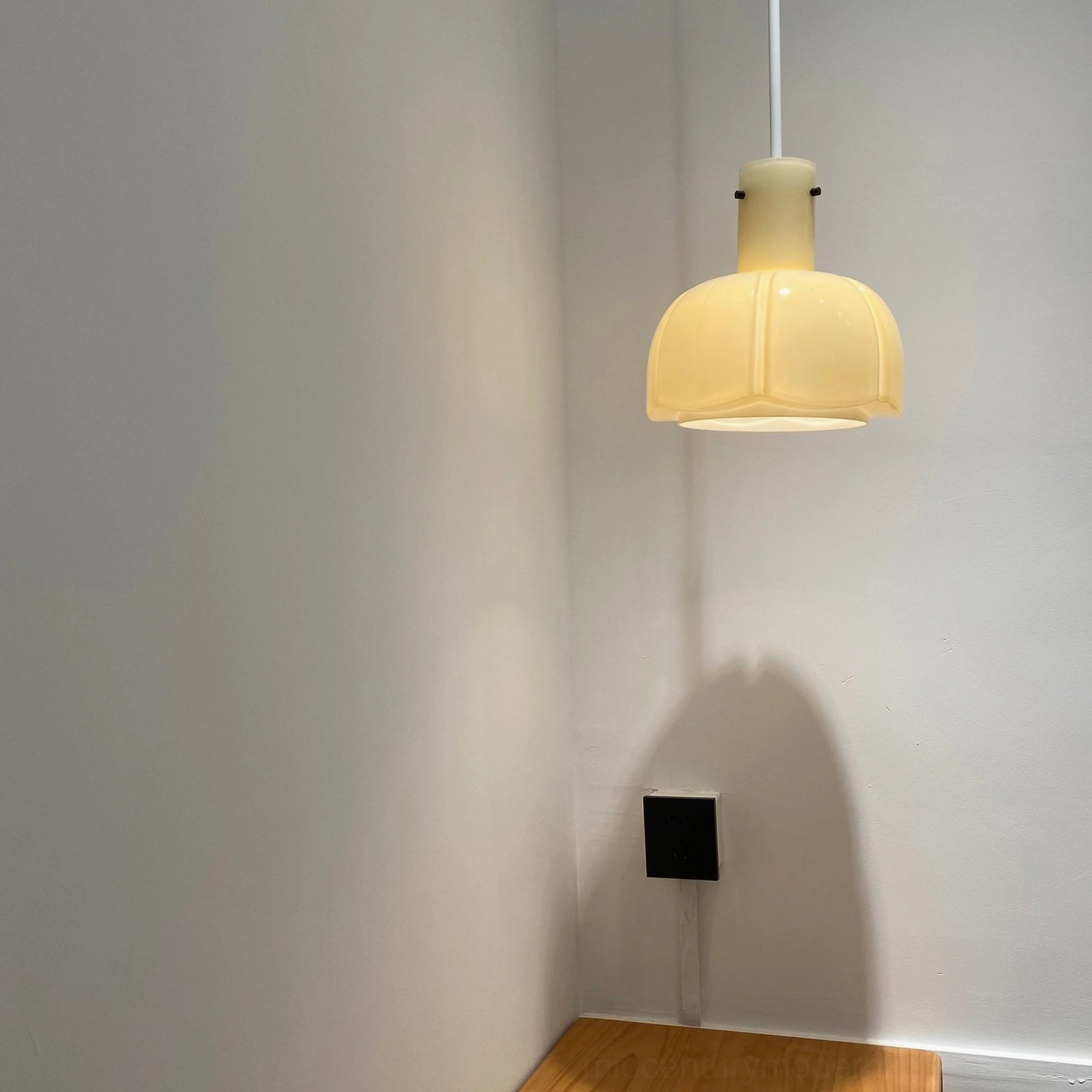 Paolina pendant light product showcase featuring multiple color options and glass quality