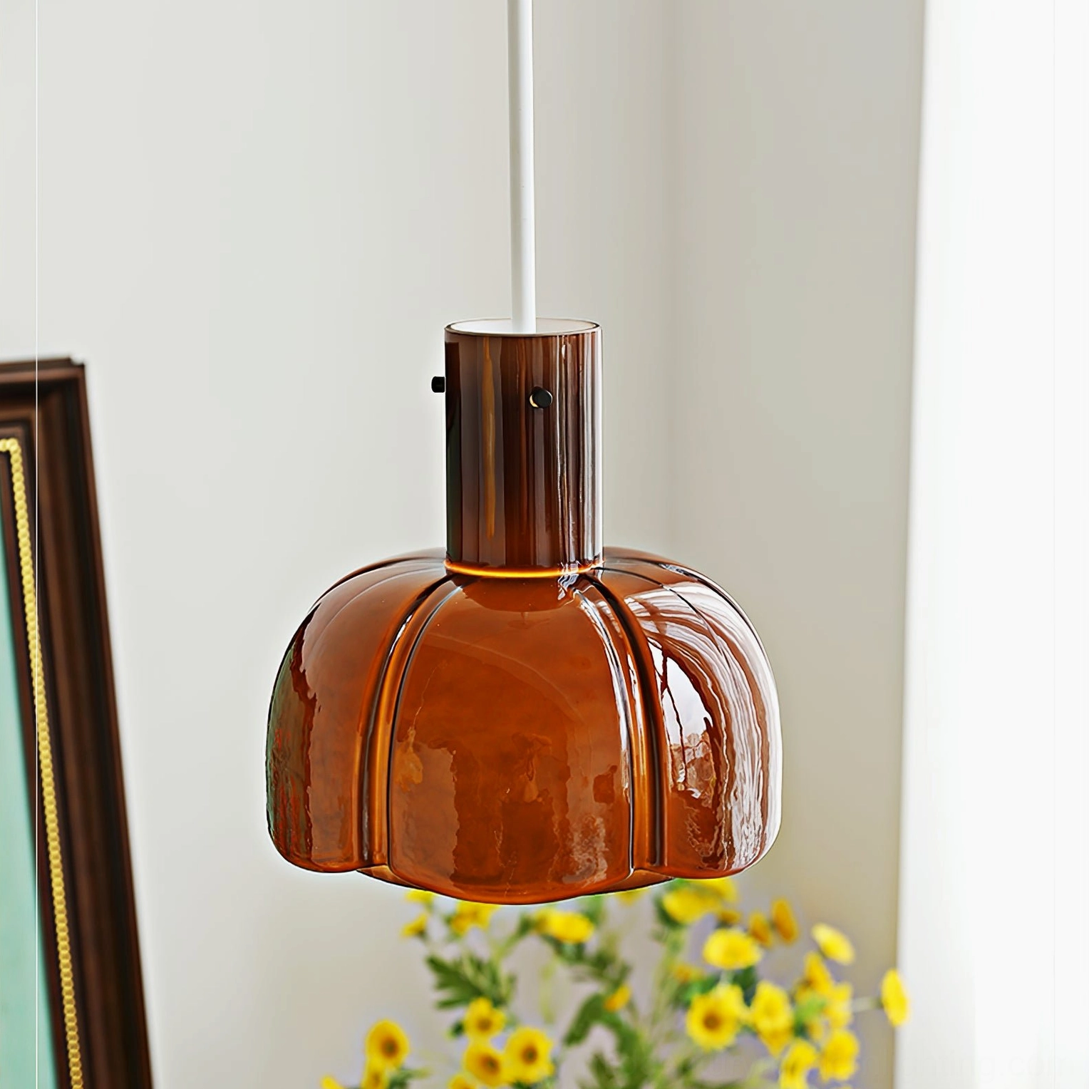 Paolina pendant light 150cm 59 inch cord length ceiling mount installation flexibility