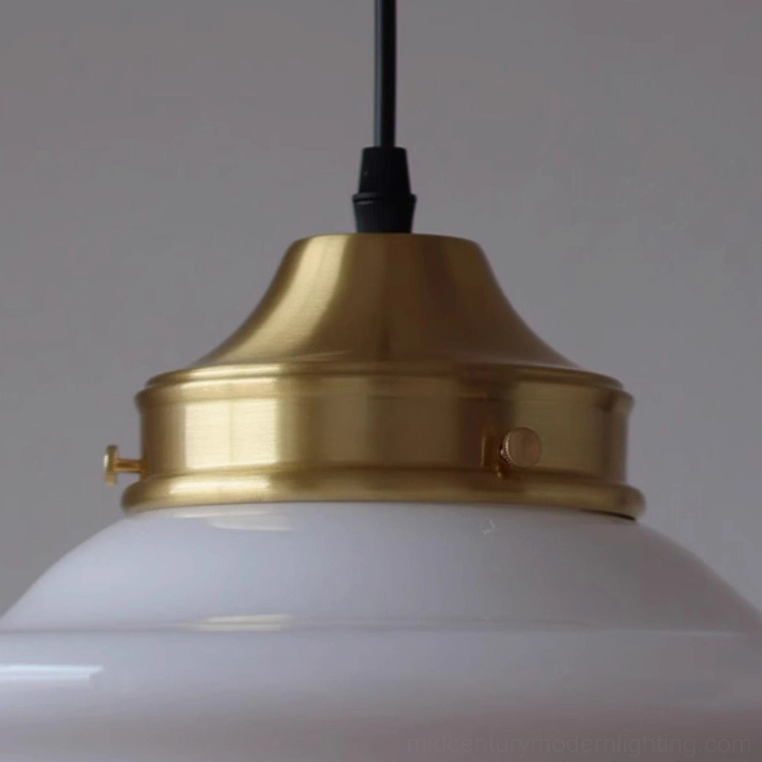 Pathson mid-century pendant light multiple installation showcase in contemporary interior