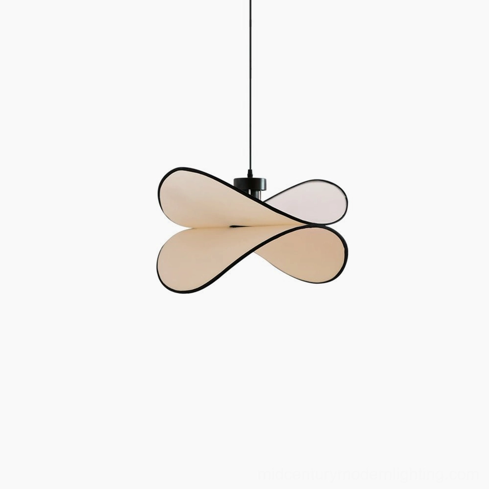 Petalo pendant lamp twisted petal design contemporary home lighting solution