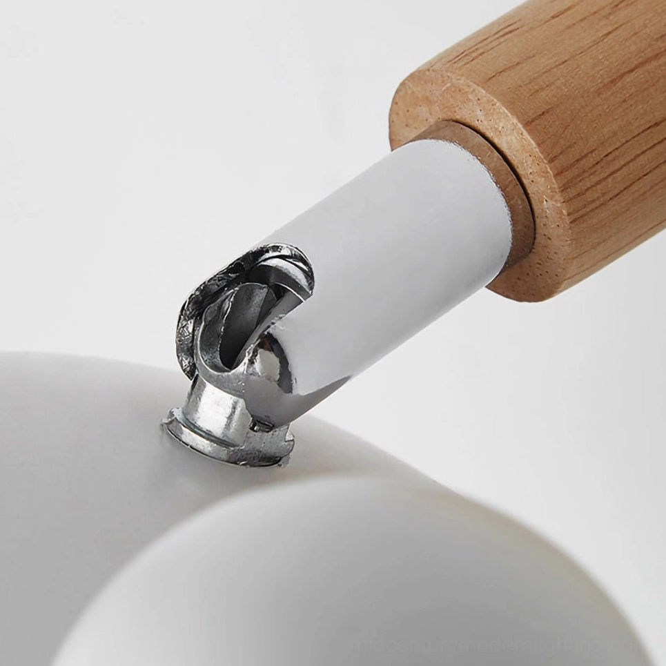 Pink mouse lamp rotation feature demonstrated showing adjustable light direction