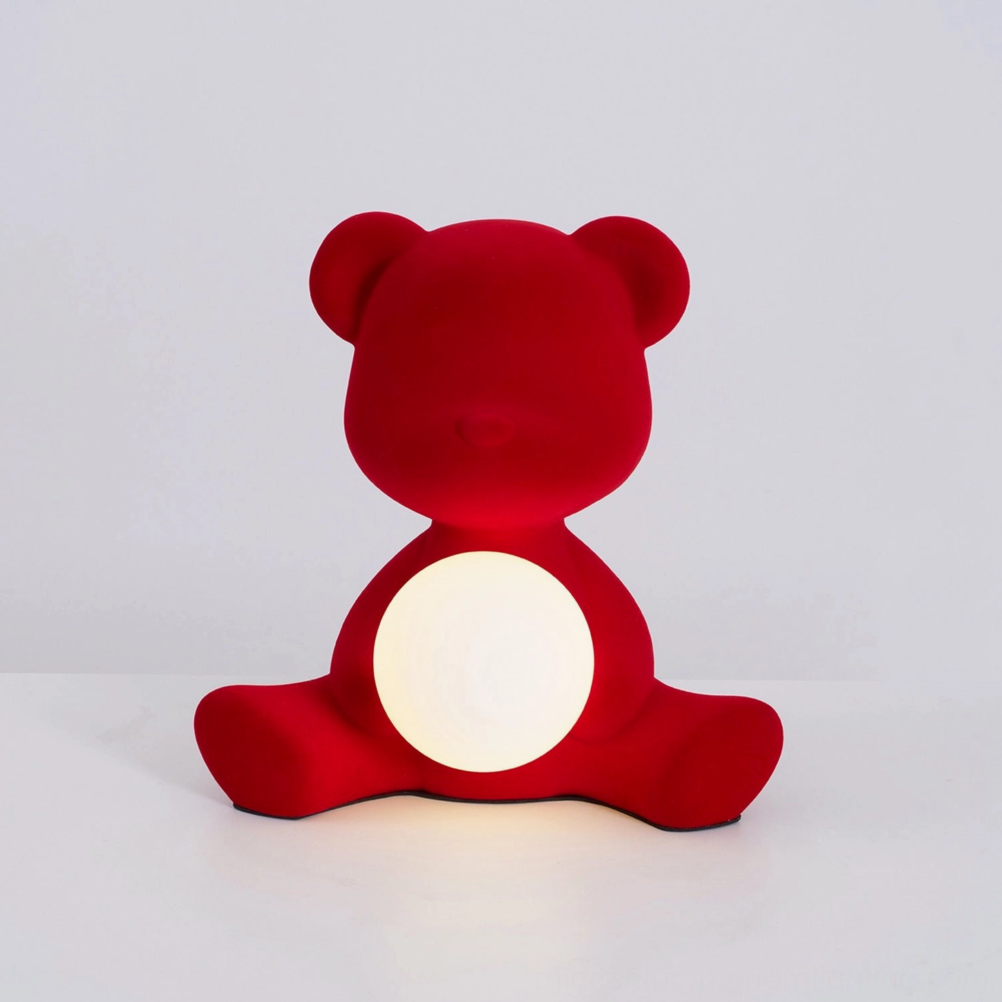 Pink teddy bear table lamp contemporary interior design showcase