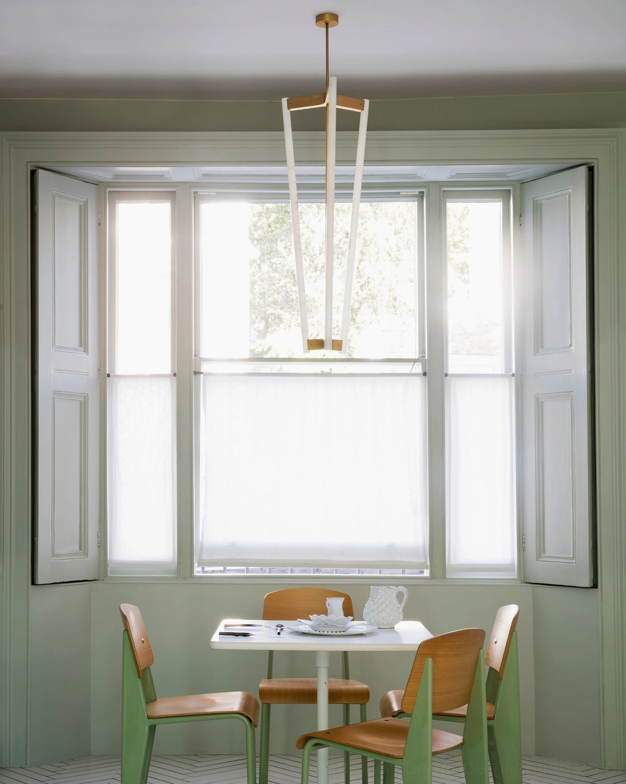 Pipeline Chandelier metal framework acrylic diffuser modern illumination