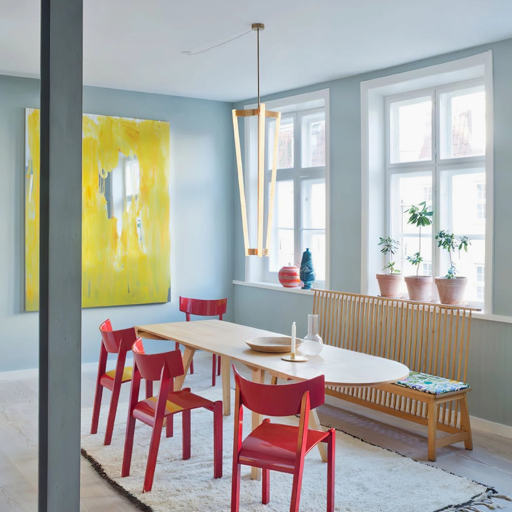 Pipeline Chandelier contemporary pendant light architectural suspension rod