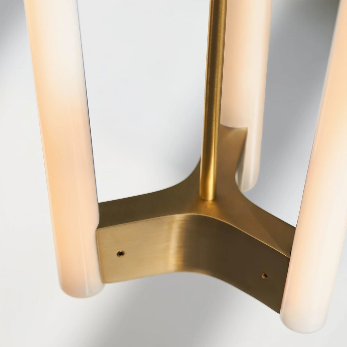 Pipeline Chandelier modern interior lighting sculptural illumination element