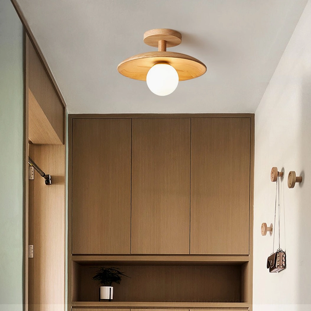 Plafon low-profile ceiling lamp demonstrating space-efficient design for 8-foot ceilings