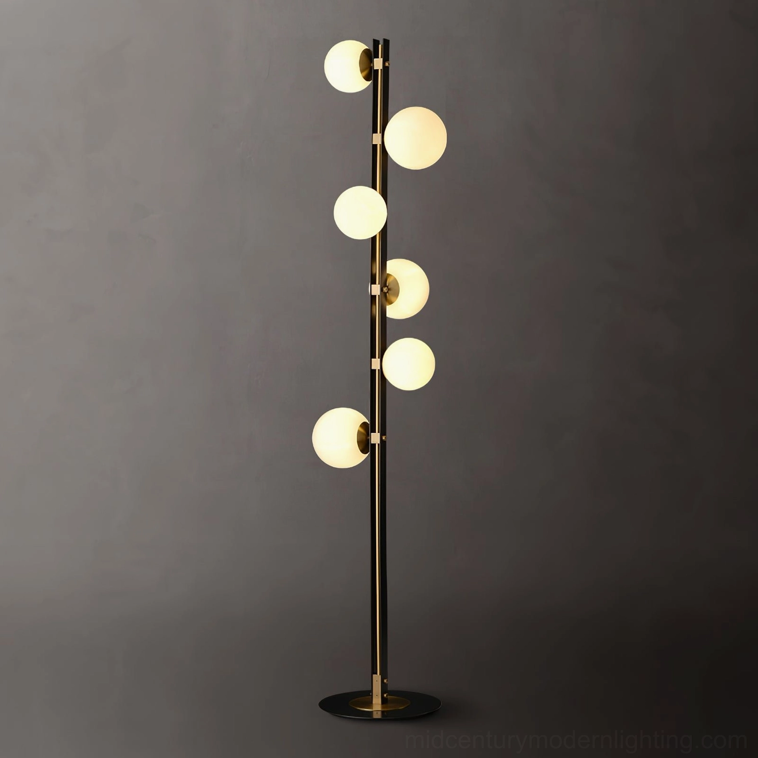 Planeta floor lamp height 65 inches suitable for tall contemporary ceiling interiors
